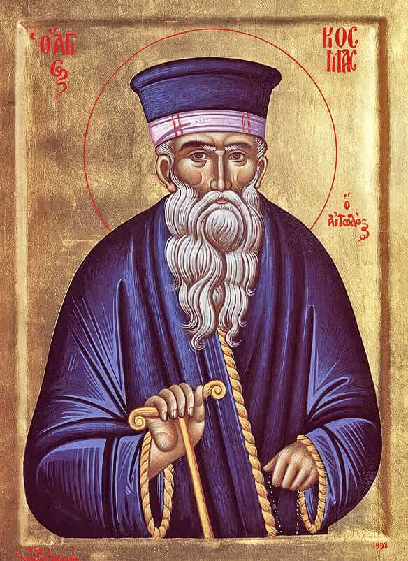 Icon of Saint Kosmas the Aetolian