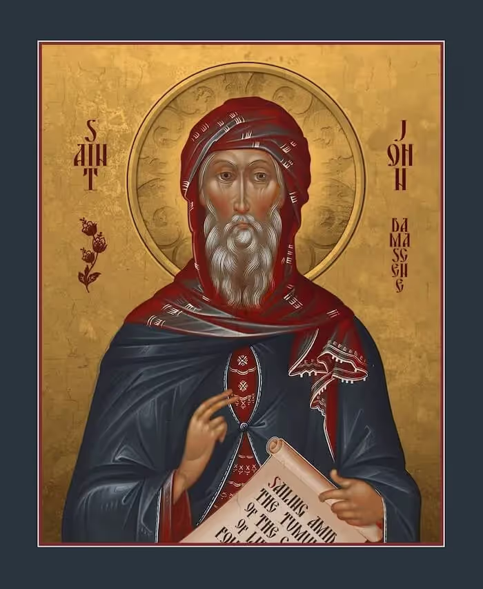 Icon of Saint John of Damascus