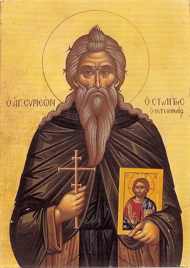 Icon of Saint Symeon the Stylite