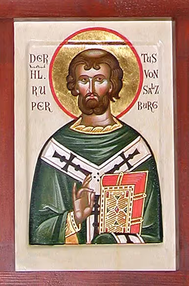 Icon of Saint Rupert of Salzburg