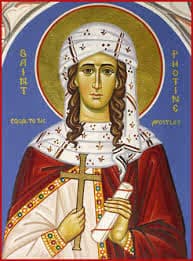 Icon of Saint Photini, The Samaritan Woman