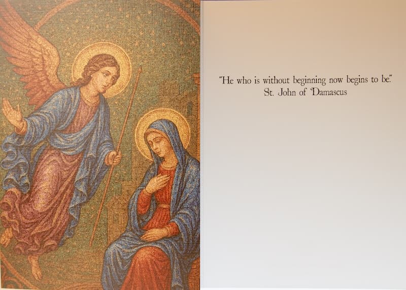 Archangel Gabriel Orthodox Christmas Cards – Set of 15